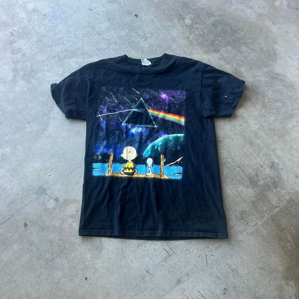 Charlie Brown Pink Floyd Comedy tee Mens size M